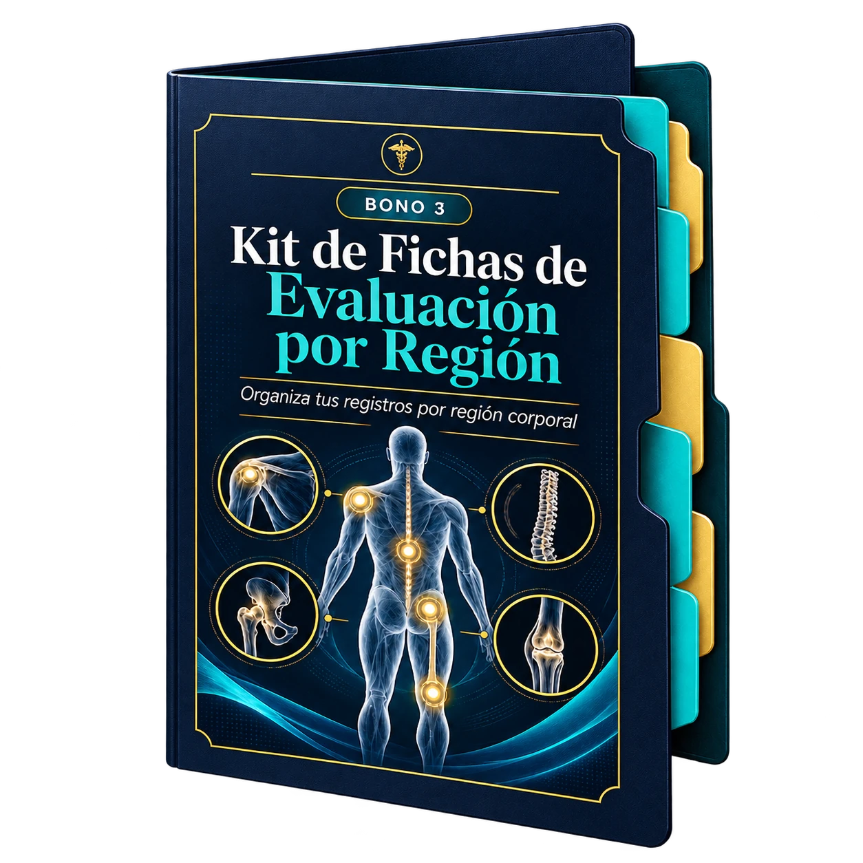 Mockup de Kit de Fichas de Evaluación por Región